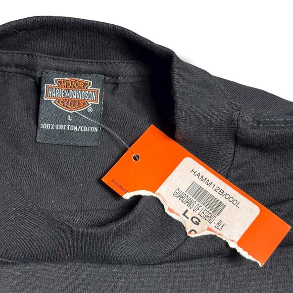 NWT Vintage Y2K Harley-Davidson Guardians of the Legend Tee Shirt Hollywood CA L - Picture 4 of 8